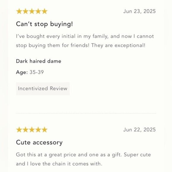 NWT Letter G - Anthropologie Monogram Heart Charm Necklace (NWT US$ 52) - Picture 3 of 15